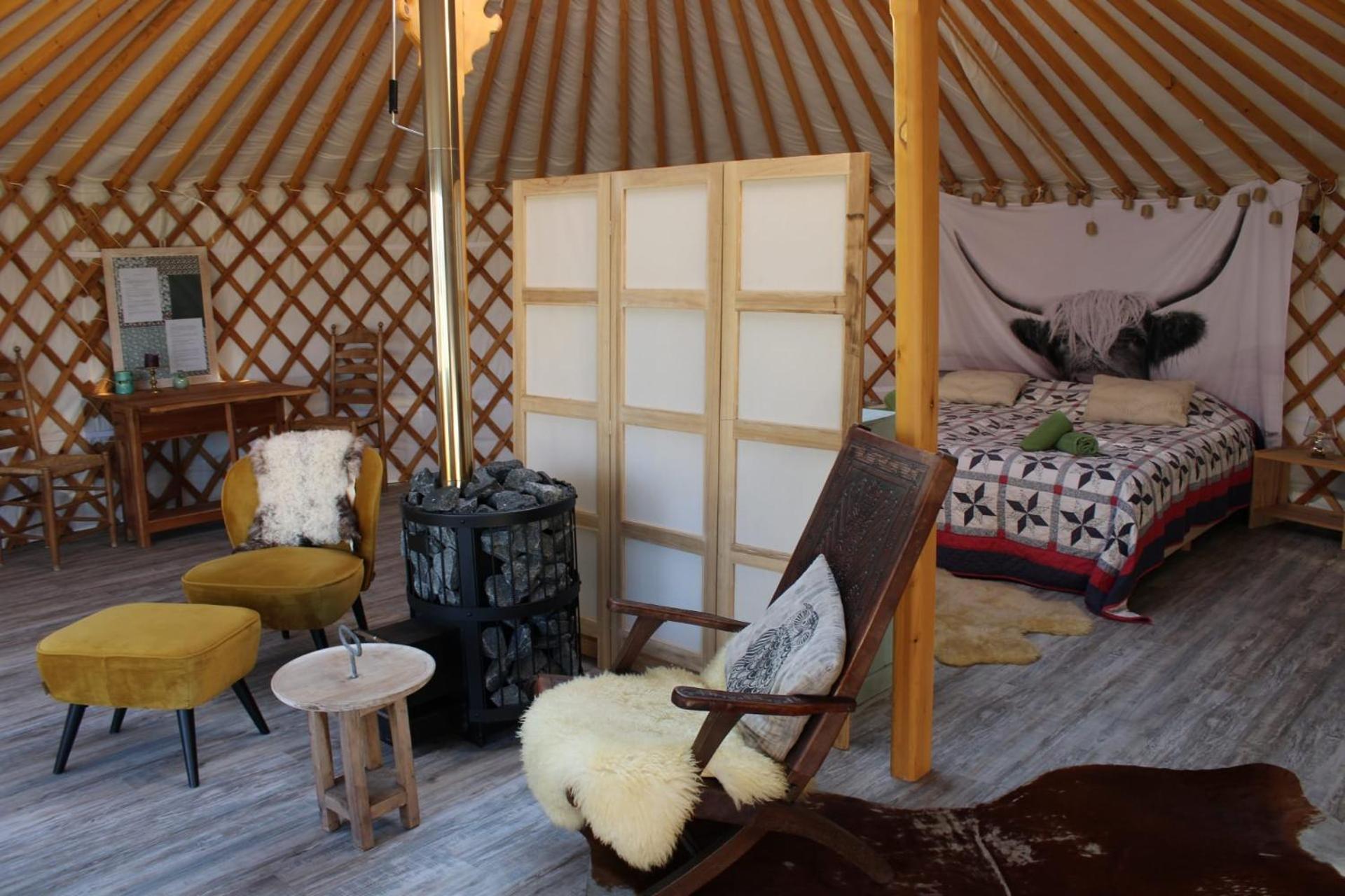 Luxe Yurt Hotell Koudekerke Eksteriør bilde