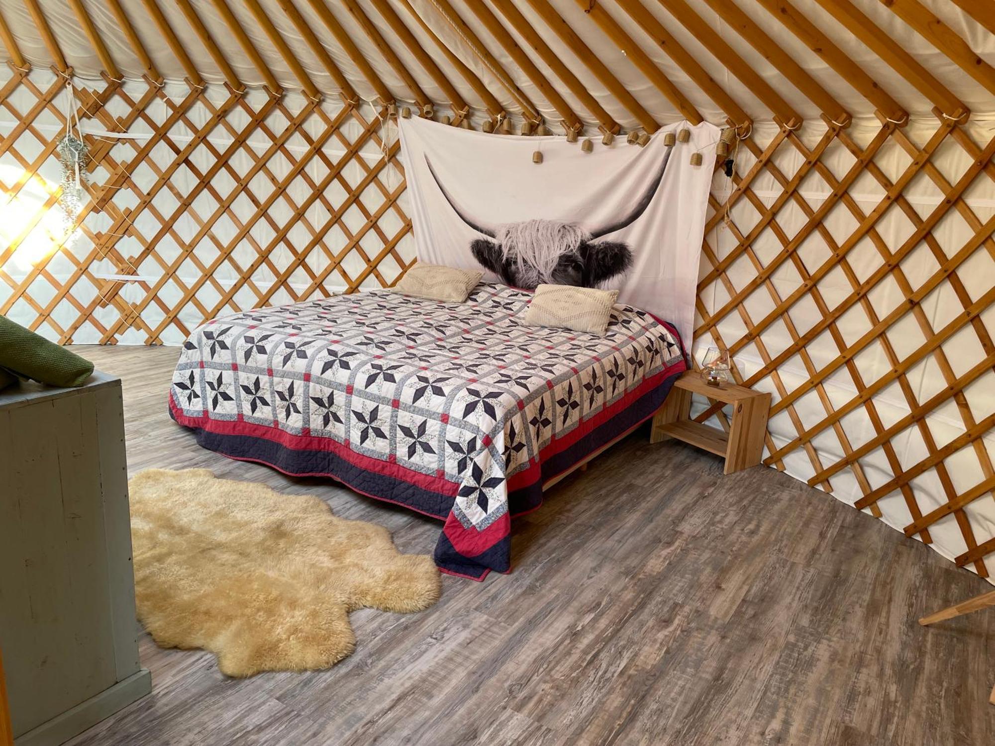 Luxe Yurt Hotell Koudekerke Eksteriør bilde
